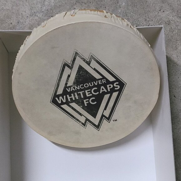 Vancouver Whitecaps FC vintage game hand drum - Picture 1 of 4